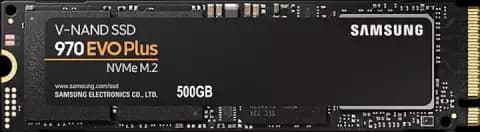 حافظه SSD اینترنال 500 گیگابایت Samsung مدل 970 EVO PLUS NVMe M.2