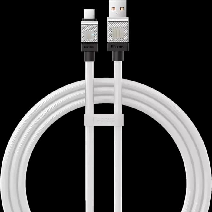 کابل شارژ 1 متری USB به Type-C باسئوس مدل COOLPLAY CAKW-000602