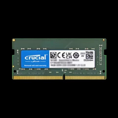 رم لپ تاپ 16 گیگابایت Crucialمدل CB16GS3200 DDR4 3200MHz