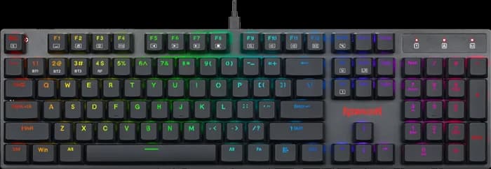 کیبورد سیمی گیمینگ Redragon مدل STATIC X K535-KB با سوییچ آبی