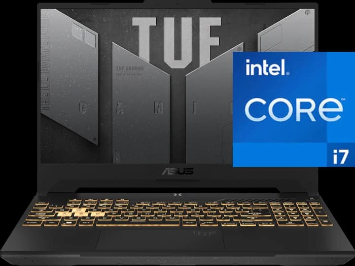 لپ تاپ گیمینگ 15.6 اینچ Asus مدل TUF Gaming F15 FX507ZC4-HN231 (i7 12700H-16GB-512GB SSD-RTX3050-FHD-Backlight)