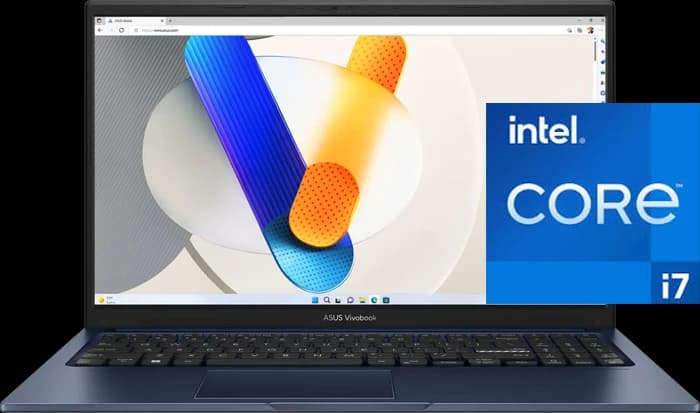 لپ تاپ 15.6 اینچ Asus مدل Vivobook 15 A1504VA-BQ0934 (i7 1355U-16GB-512GB SSD-FHD)