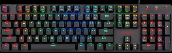 کیبورد سیمی گیمینگ Redragon مدل Shrapnel K589 RGB با سوئیچ قرمز