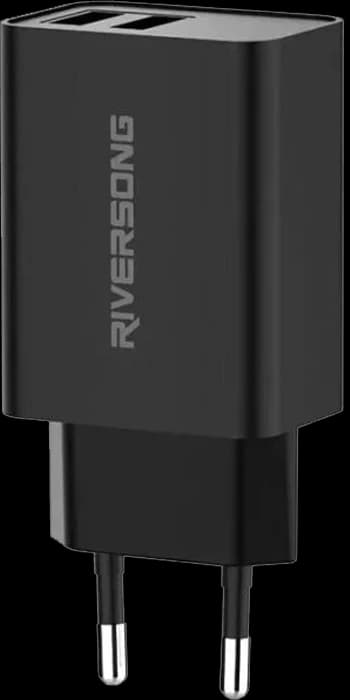 شارژر دیواری Riversong مدل SafeKub D2 AD29-EU به همراه کابل Lightning