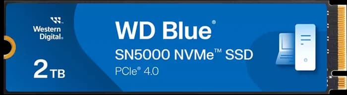 حافظه SSD اینترنال 2 ترابایت WD مدل Blue SN5000 WDS200T4B0E