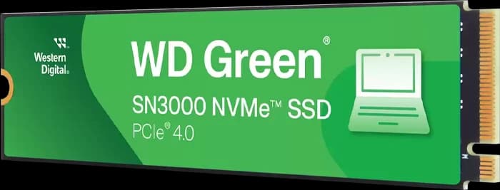 حافظه SSD اینترنال 500 گیگابایت WD مدل GREEN SN3000 WDS500G4G0E