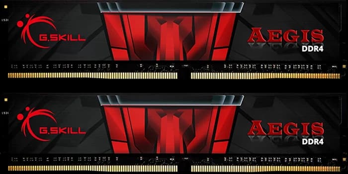 رم کامپیوتر 16 گیگابایت (8GB*2) G.Skill مدل Aegis DDR4 3200MHz