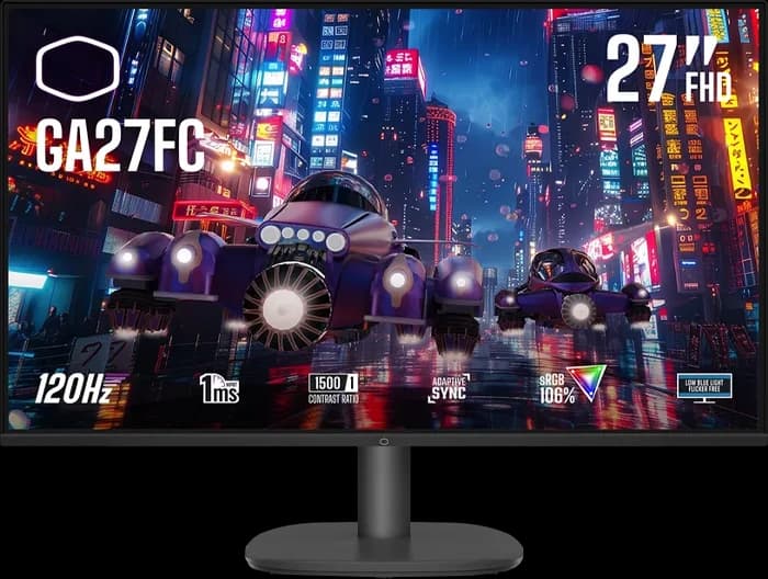مانیتور گیمینگ 27 اینچ Cooler Master مدل GA27FC