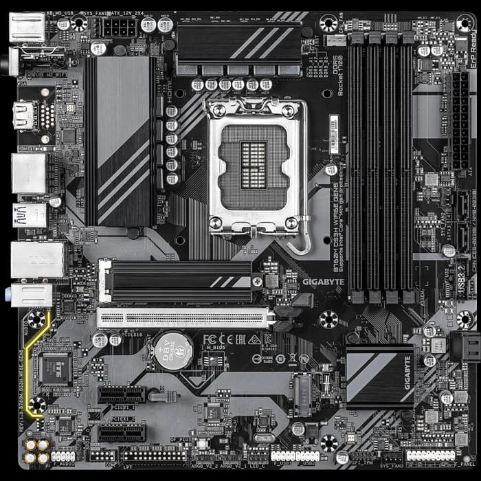 مادربرد GIGABYTE مدل B760M DS3H WIFI6E GEN5 DDR5