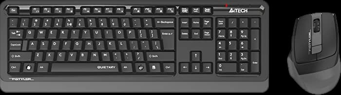 کیبورد و موس بی سیم A4TECH مدل FSTYLER FGS1035Q