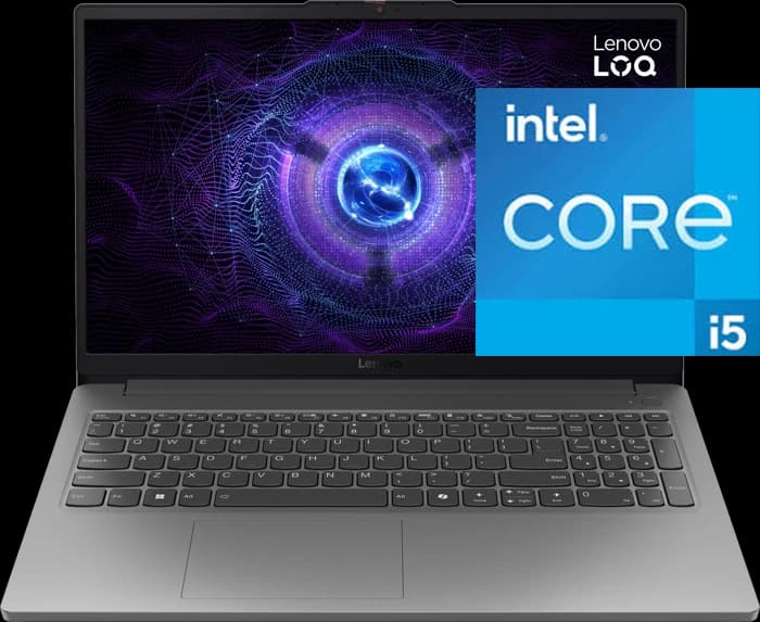 لپ تاپ گیمینگ 15.6 اینچ Lenovo مدل LOQ 15IAX9E 83LK00D1RM (i5 12450HX-16GB-512GB SSD-RTX2050-FHD-Backlit)
