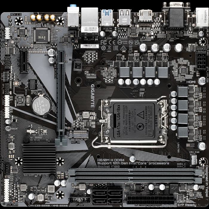 مادربرد GIGABYTE مدل H610M H DDR4