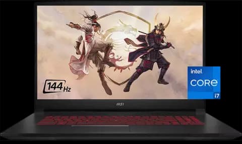 لپ تاپ گیمینگ 17.3 اینچ MSI مدل Katana GF76 12UD