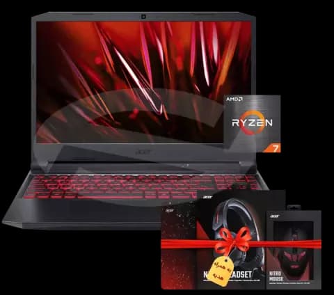 لپ تاپ گیمینگ 15.6 اینچ Acer مدل Nitro 5AN515-45-R9ZH