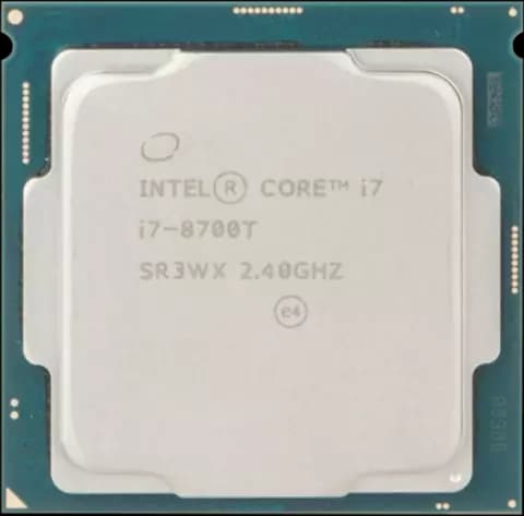 پردازنده Intel مدل Core i7 8700T