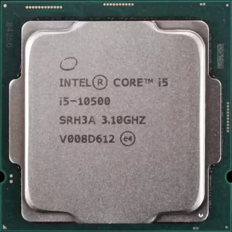 پردازنده Intel مدل Core i5 10500
