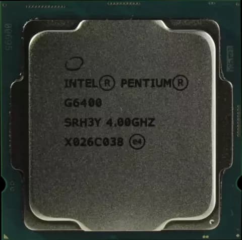 پردازنده Intel مدل Pentium Gold G6400
