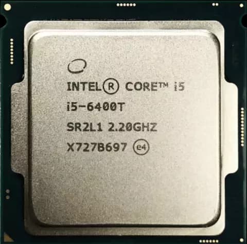 پردازنده 2.2 گیگاهرتز Intel مدل Core i5 6400T