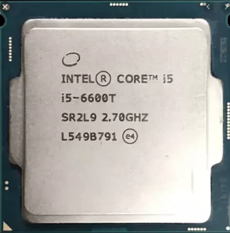 پردازنده Intel مدل Core i5 6600T