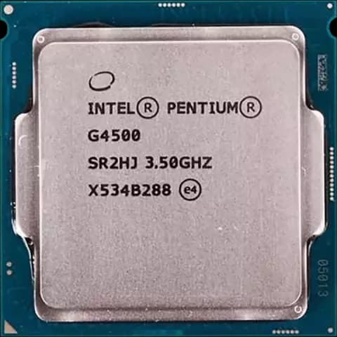 پردازنده 3.5 گیگاهرتز Intel مدل Pentium G4500