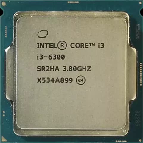 پردازنده Intel مدل Core i3 6300