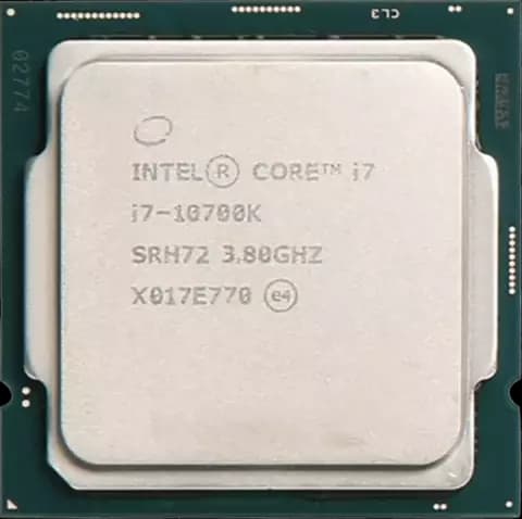 پردازنده Intel مدل Core i7 10700K