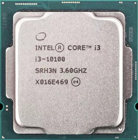 پردازنده Intel مدل Core i3 10100