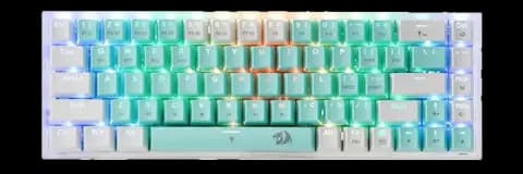 کیبورد مکانیکال گیمینگ بی سیم Redragon مدل Castor K631 PRO GW با سوییچ قرمز