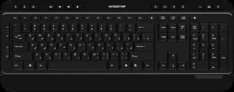 کیبورد بی سیم KINGSTAR مدل KB97W