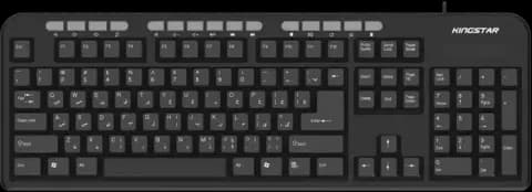 کیبورد سیمی KINGSTAR مدل KB66