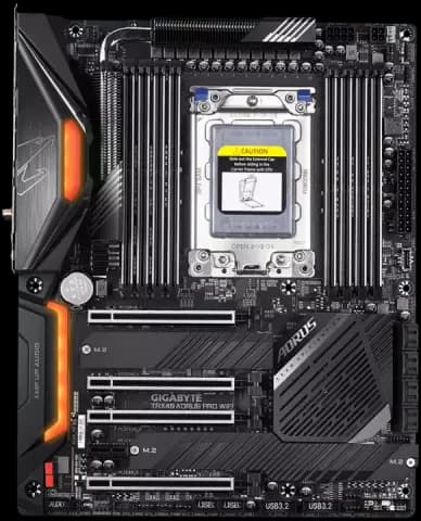 مادربرد GIGABYTE مدل AORUS PRO TRX40 WIFI