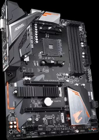 مادربرد GIGABYTE مدل GAMING B450 AORUS ELITE (REV1.0)