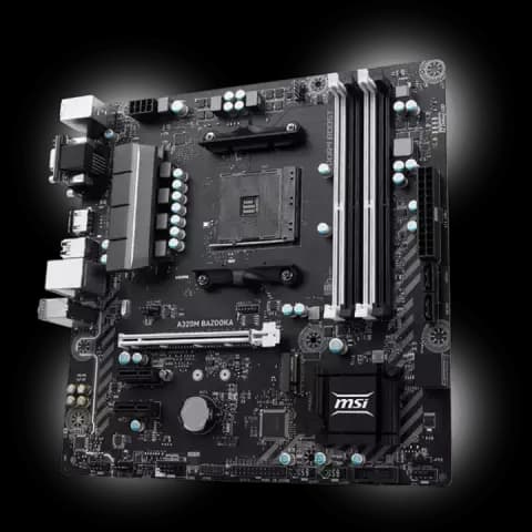 مادربرد MSI DDR4 مدل A320M BAZOOKA