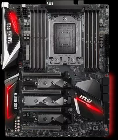 مادربرد MSI DDR4 مدل X399 GAMING PRO CARBON AC