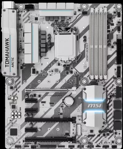 مادربرد MSI DDR4 مدل TOMAHAWK ARCTIC Z270