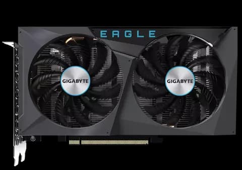 کارت گرافیک GIGABYTE مدل RTX 3050 EAGLE OC 8G