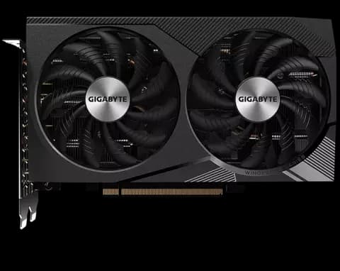 کارت گرافیک GIGABYTE مدل RTX 3060 Ti WINDFORCE OC 8G