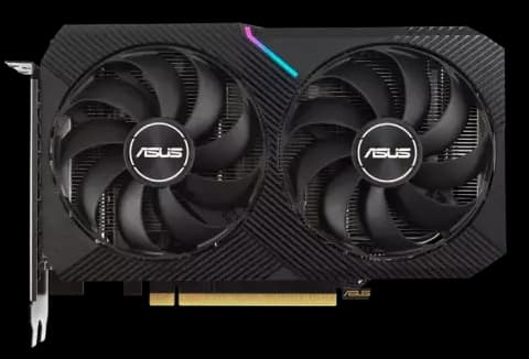 کارت گرافیک ASUS مدل DUAL GeForce RTX 3060 Ti V2 MINI OC Edition
