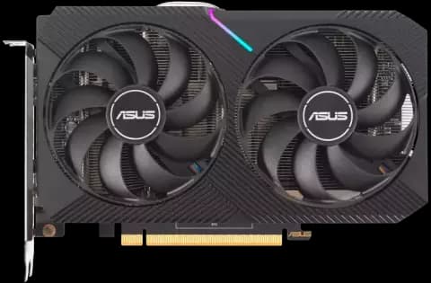 کارت گرافیک ASUS مدل DUAL-RX6500XT-O4G OC Edition