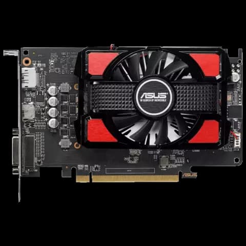 کارت گرافیک 4گیگابایت Asus مدل RX550