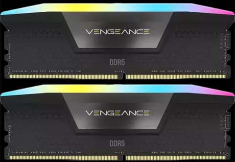 رم دسکتاپ (16GB*2) 32 گیگابایت Corsair مدل VENGEANCE RGB DDR5 6800MHz