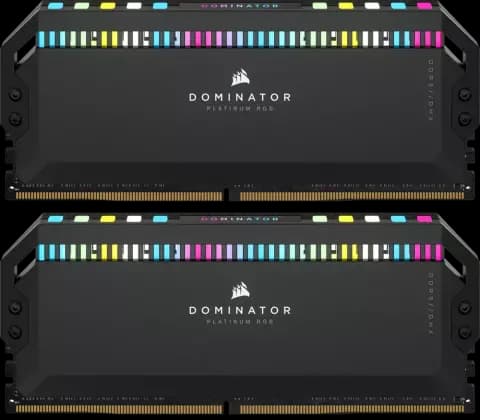 رم دسکتاپ (16GB*2) 32 گیگابایت Corsair مدل DOMINATOR PLATINUM RGB DDR5 6400MHz