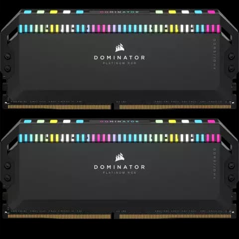 رم دسکتاپ (32GB*2) 64 گیگابایت Corsair مدل DOMINATOR PLATINUM RGB DDR5 5600MHz