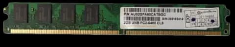 رم دسکتاپ (2GB*1) 2 گیگابایت Apacer مدل AU02GFA60CATBGC DDR2 800MHz