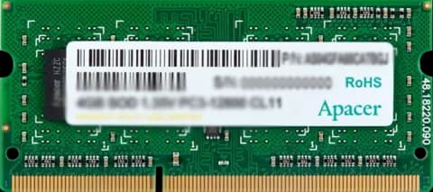 رم لپ تاپ 8 گیگابایت Apacer مدل DDR3L 1600MHz
