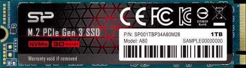 حافظه SSD اینترنال 1 ترابایت Silicon Power مدل P34A80 NVME M.2