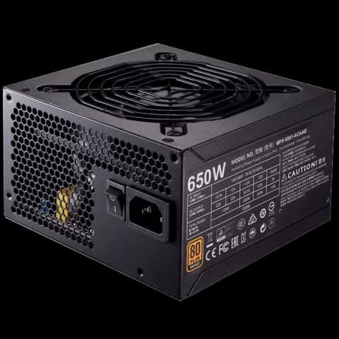 پاور 650وات Coolermaster مدل MWE Bronze 650