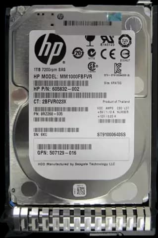 هارد اینترنال 1 ترابایت HP مدل MM1000FBFVR