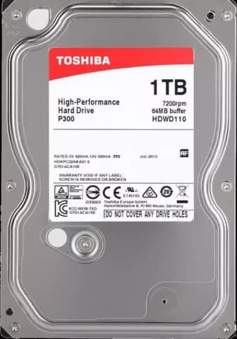 هارد اینترنال 1 ترابایت Toshiba مدل P300 HDWD110