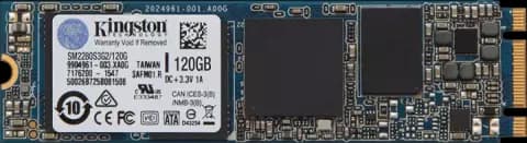 حافظه SSD اینترنال 120گیگابایت Kingston مدل SM2280S3G2/120G